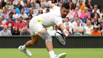 Novak Djokovic at Wimbledon 2024