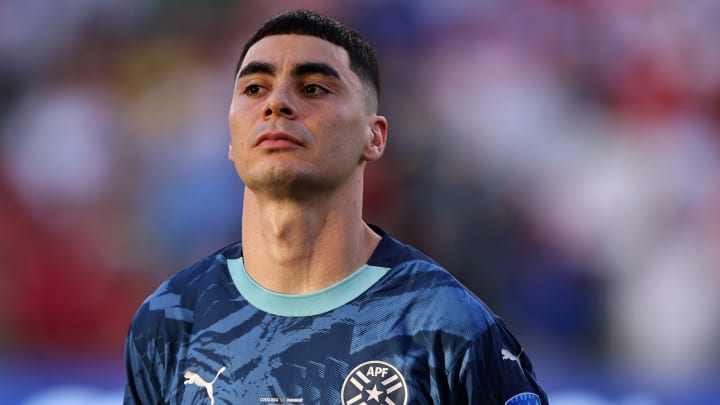 Miguel Almiron represented Paraguay in Copa America