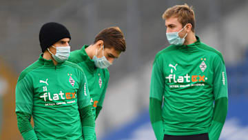 Jonas Hofmann, Florian Neuhaus und Christoph Kramer