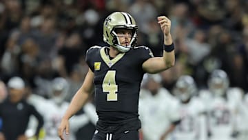 Saints QB Derek Carr had one of his better games this season as interim coach Darren Rizzi moved to more play-action passes in win over Atlanta.