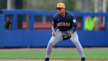 Houston Astros third baseman Cam Smith