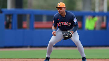 Houston Astros third baseman Cam Smith