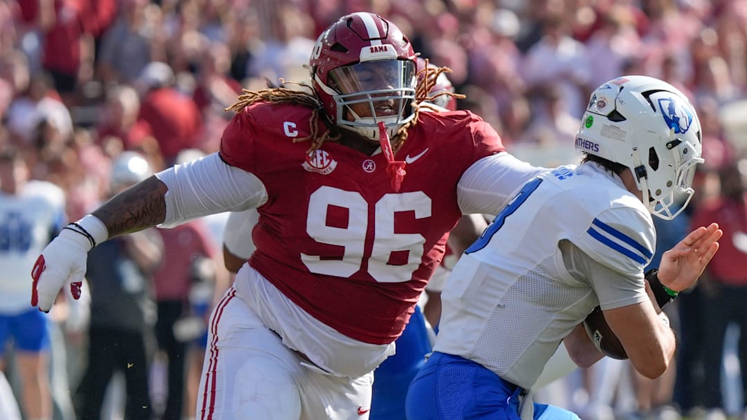 Alabama defensive lineman Tim Keenan III headlines the Crimson Tide's stellar front.