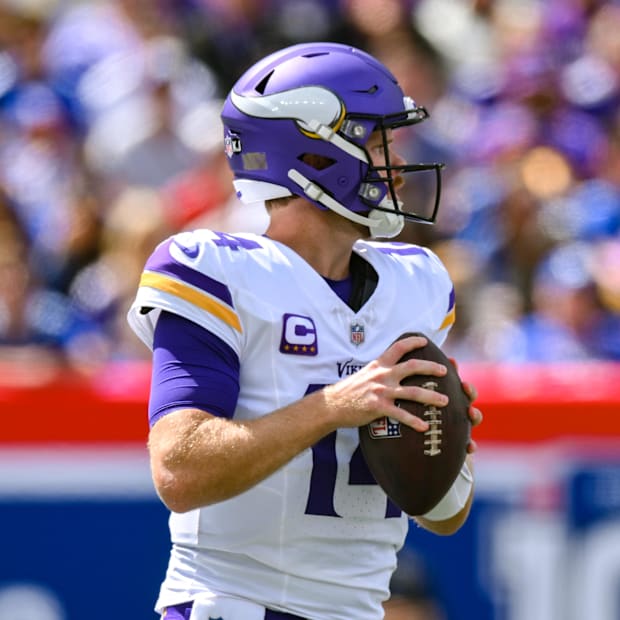 Minnesota Vikings quarterback Sam Darnol