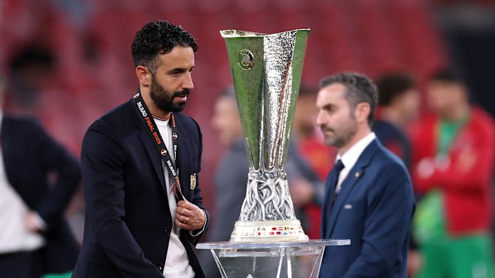 Ruben Amorim, entraîneur de Manchester United Ruben Amorim, entraîneur de Manchester United