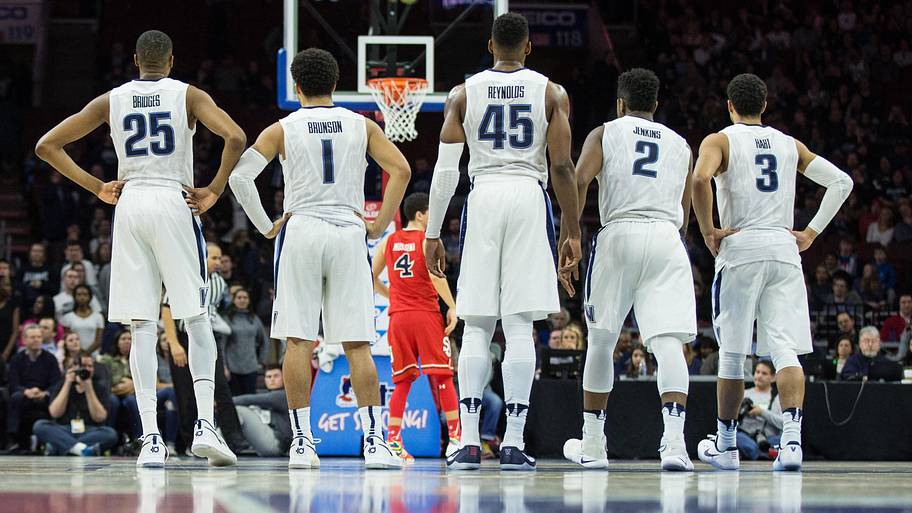 Jalen Brunson, Mikal Bridges, Josh Hart, New York Knicks, Villanova Wildcats 