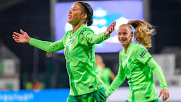 Vierfach-Torschützin Sveindis Jonsdottir