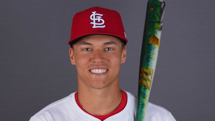 St. Louis Cardinals infielder JJ Wetherholt (87) St. Louis Cardinals infielder JJ Wetherholt (87)