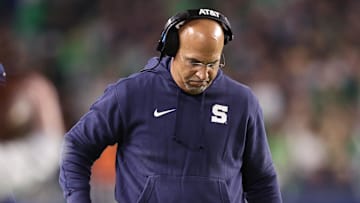 Penn State Nittany Lions head coach James Franklin
