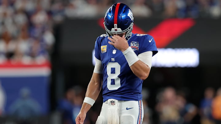 New York Giants quarterback Daniel Jones