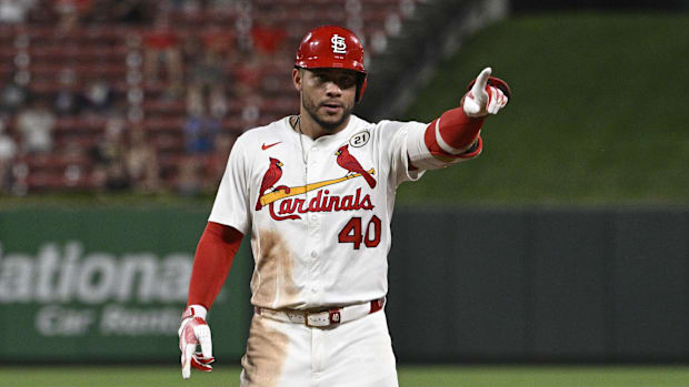 St. Louis Cardinals first baseman Willson Contreras
