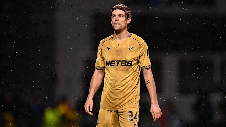 Borna Sosa im Trikot von Crystal Palace in der Conference League