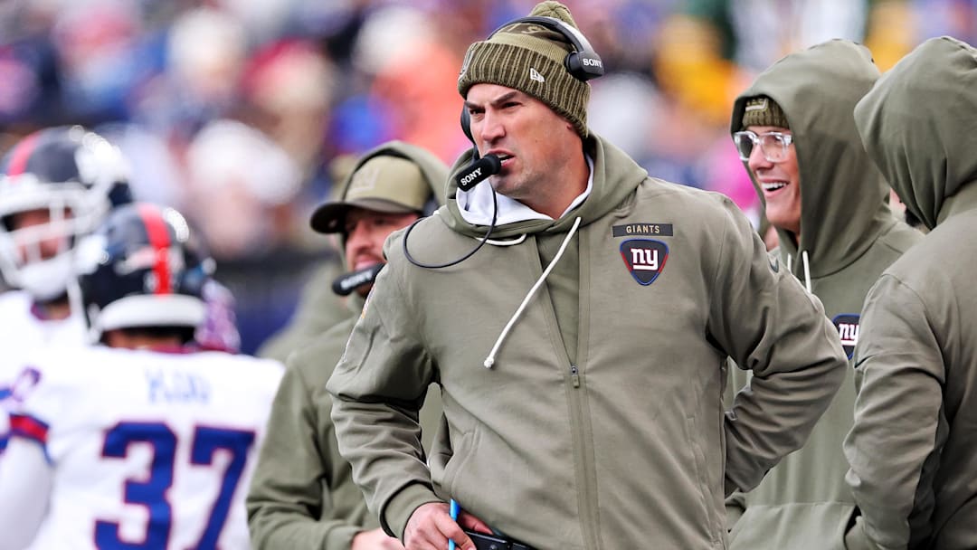 Giants interim head coach Mike Kafka was shown on 'Hard Knocks' giving a bizarre speech to his team.
