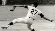 May 1968; Unknown location, USA; FILE PHOTO; San Francisco Giants pitcher Juan Marichal in action during the 1968 season. Mandatory Credit: Malcolm Emmons-Imagn Images
