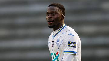 Bamba Dieng est l'attaquant du FC Lorient.