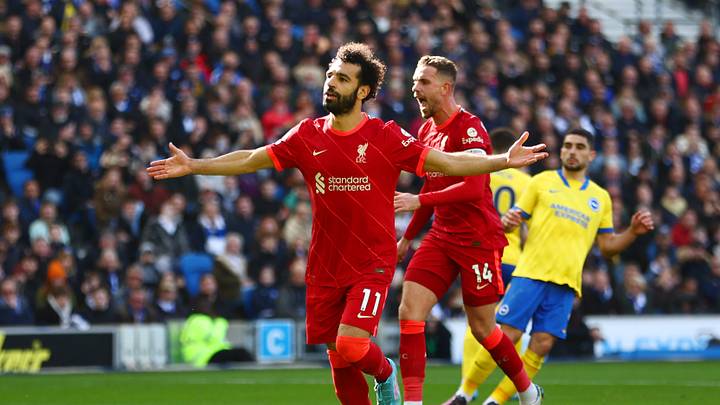 Liverpool berhasil menang 2-0 saat bertemu Brighton, Sabtu (12/3).