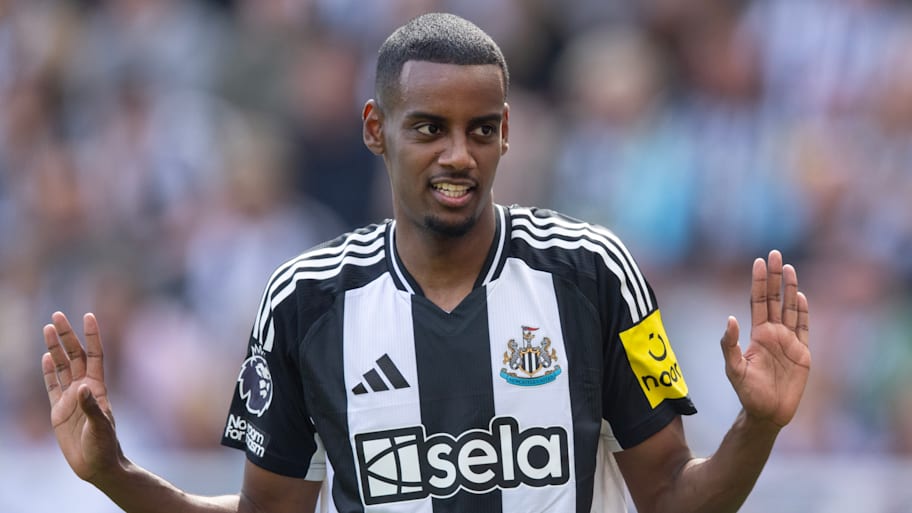 Alexander Isak hasn’t featured for Newcastle United since last season. | Visionhaus/Getty Images