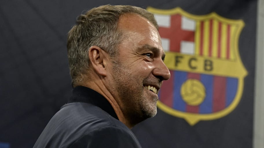 Hansi Flick won three trophies in his debut season as Barcelona manager. | IMAGO/Italy Photo Press
