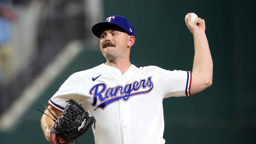 Texas Rangers pitcher Tyler Alexander. Texas Rangers pitcher Tyler Alexander.