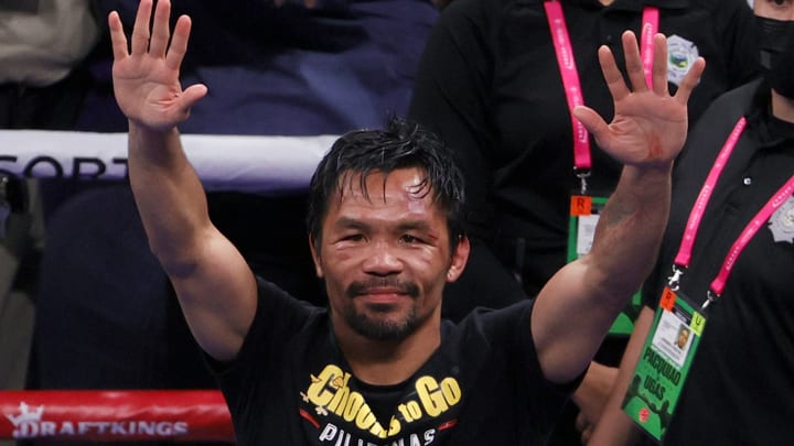 Manny Pacquiao tuvo su última pelea ante Yordenis Ugás