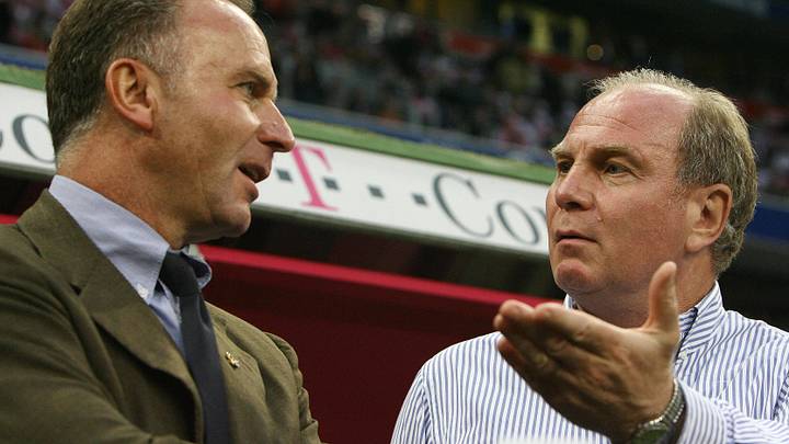 Für die Bayern-Bosse Karl-Heinz Rummenigge und Uli Hoeneß war die Spielzeit 2006/07 eine kleine Katastrophe