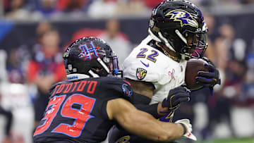 The Houston Texans will need to slow down Baltimore Ravens running back Derrick Henry in order to head into their Week 6 bye with a second consecutive win