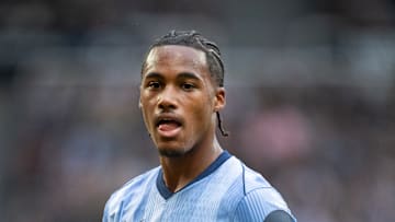 Wilson Odobert during the defeat to Newcastle United