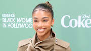 Lori Harvey attends the 2025 ESSENCE Black Women In Hollywood Awards in Los Angeles, California in February 2025.