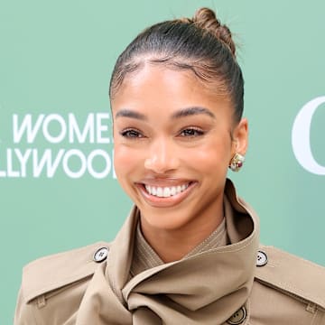 Lori Harvey attends the 2025 ESSENCE Black Women In Hollywood Awards in Los Angeles, California in February 2025.