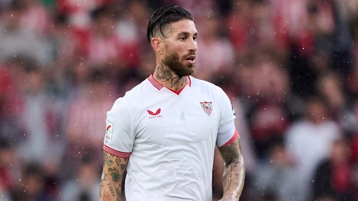 Sergio Ramos disputou a última temporada de LaLiga pelo Sevilla Sergio Ramos disputou a última temporada de LaLiga pelo Sevilla