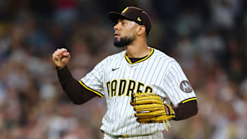 San Diego Padres pitcher Robert Suarez