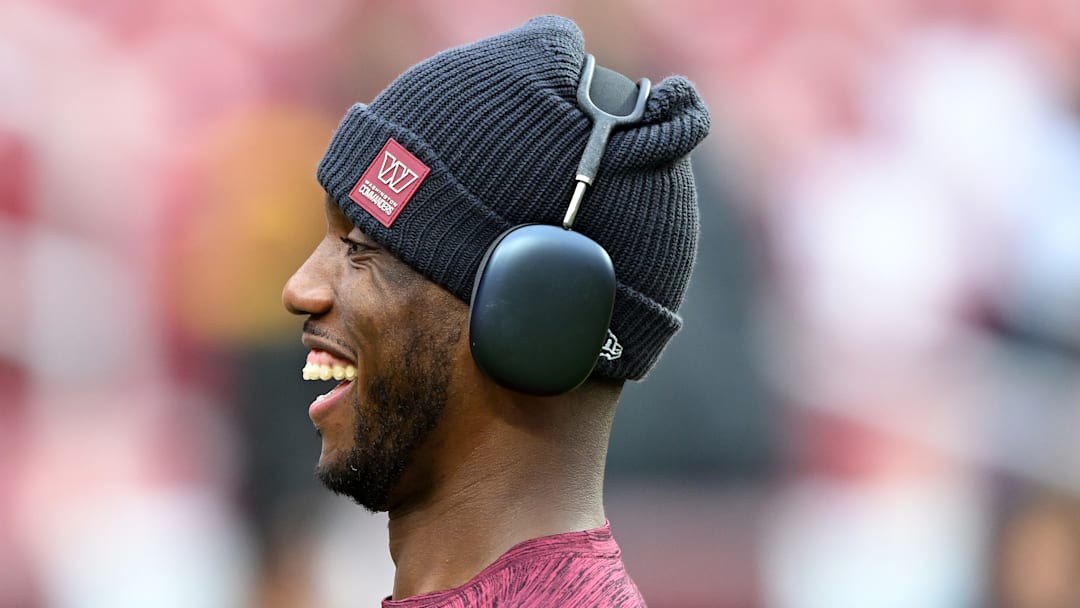 Washington Commanders quarterback Josh Johnson Washington Commanders quarterback Josh Johnson