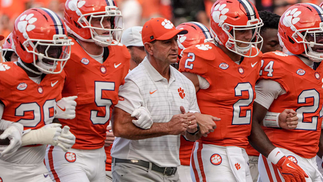 Clemson head coach Dabo Swinney provided updates on several players ahead of their game against Troy.