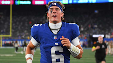 New York Giants quarterback Jaxson Dart