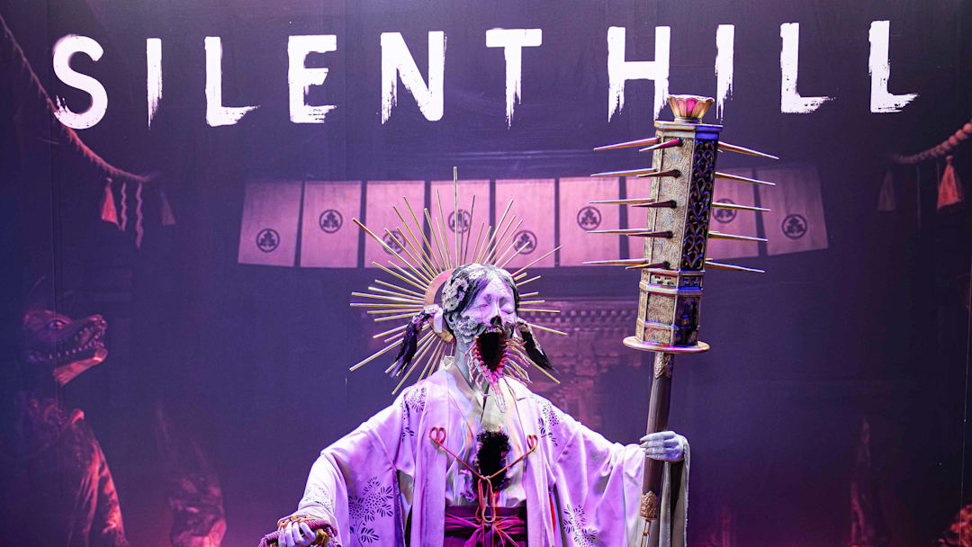 Silent Hill f exhibition booth at Tokyo Game Show 2025. The...