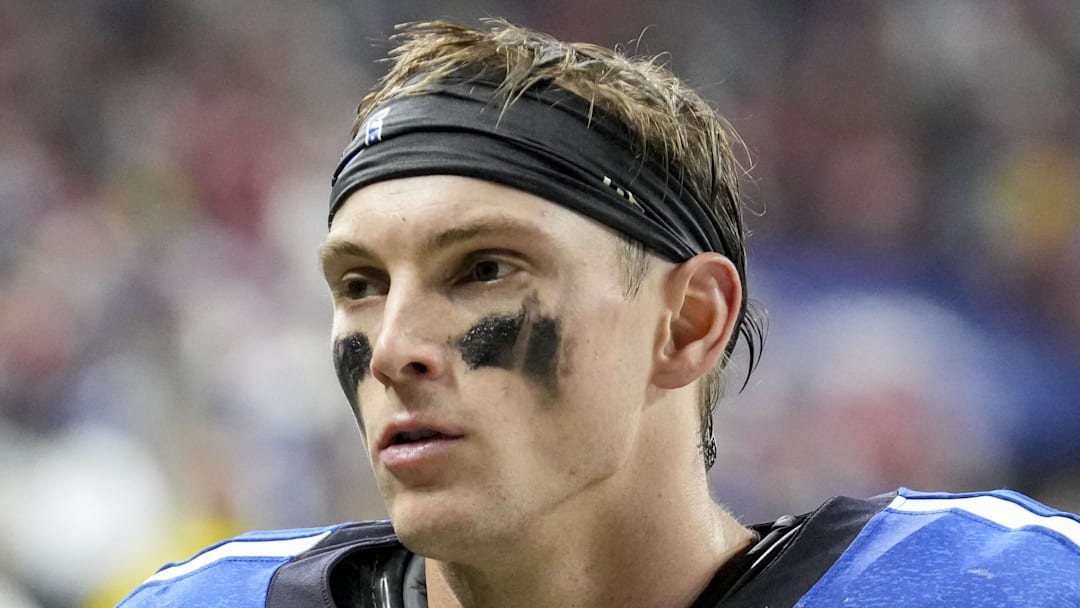 Dec 22, 2025; Indianapolis, Indiana, USA; Indianapolis Colts wide receiver Alec Pierce (14) leaves the field after losing a game against the San Francisco 49ers at Lucas Oil Stadium. Mandatory Credit: Christine Tannous-USA TODAY Network via Imagn Images