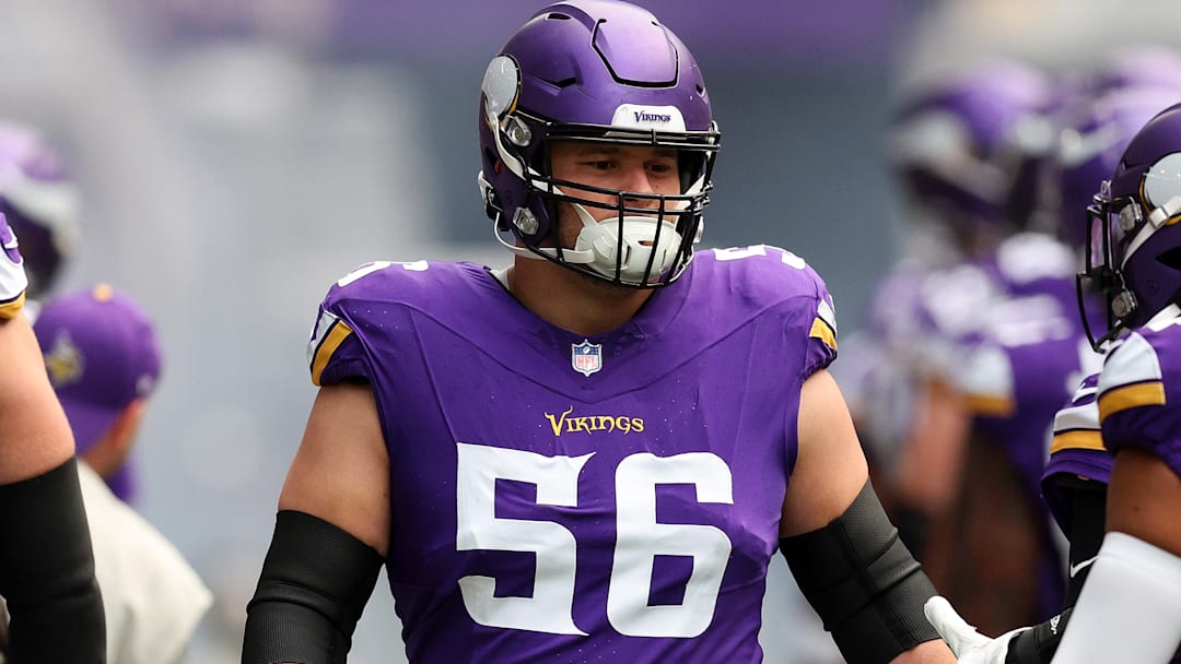 Minnesota Vikings center Garrett Bradbury