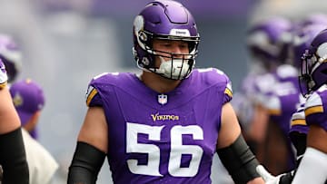 Minnesota Vikings center Garrett Bradbury