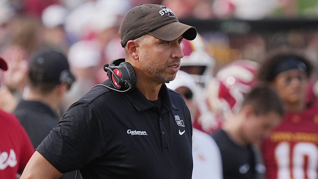 Iowa State Cyclones head coach Matt Campbell