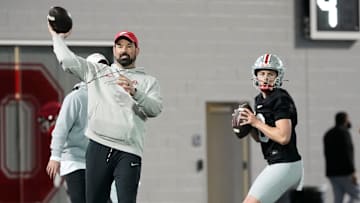 Cleveland.com's Jimmy Watkins believes Ryan Day is sacrificing Brian Hartline at Julian Sayin's expense