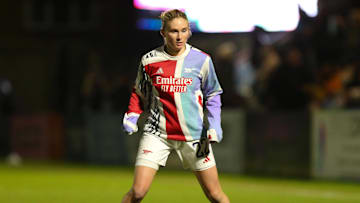 Jenna Nighswonger recently made her Arsenal debut