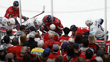 Aliaksei Protas, Washington Capitals Mandatory Credit: Geoff Burke-Imagn Images