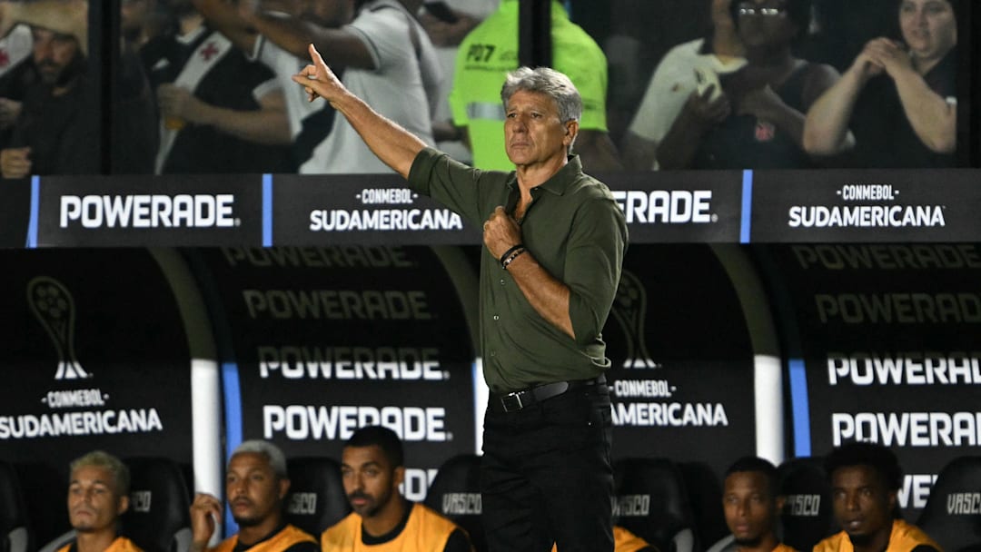 Renato Gaúcho estreou na Sul-Americana contra o Audax Italiano