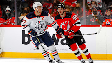 Edmonton Oilers v New Jersey Devils