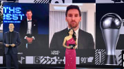 Lewandowski con Messi