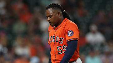 Houston Astros pitcher Framber Valdez