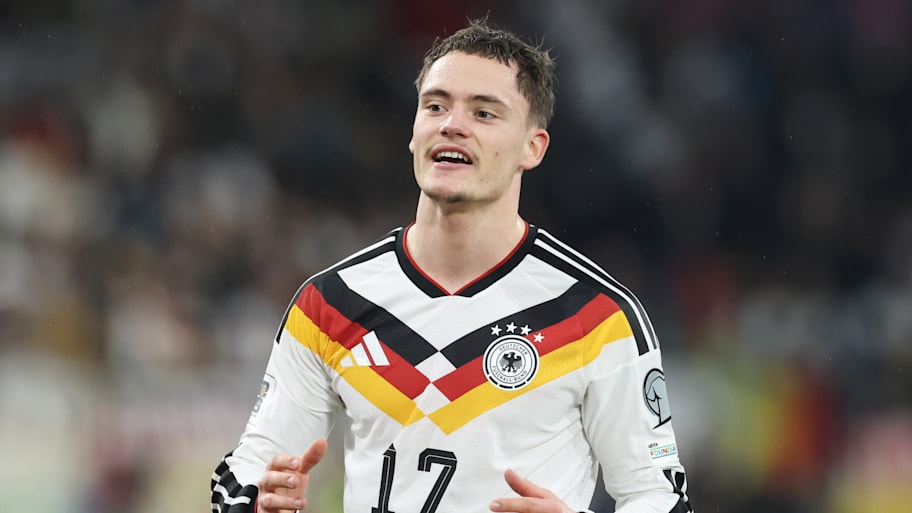 Florian Wirtz in action for Germany.