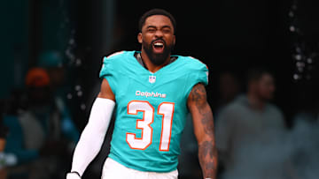 Miami Dolphins running back Raheem Mostert (31)
