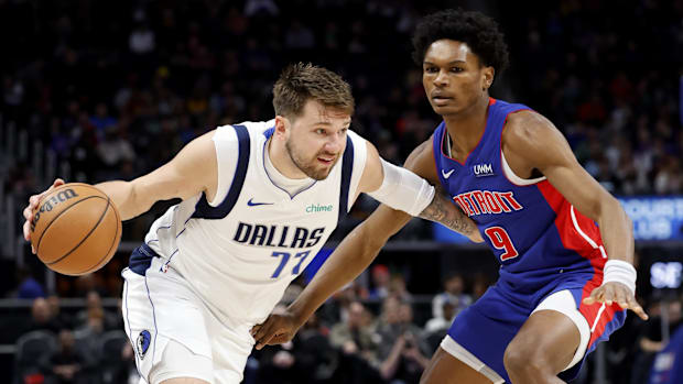 Ausar Thompson was listed a top trade candidate for the Detroit Pistons. 