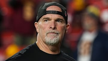 Washington Commanders head coach Dan Quinn